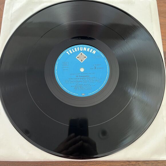 Georg Philipp Telemann 10 Triosonaten 2xLP Box Set 1978 Telefunken 6.35451 - Picture 6 of 9